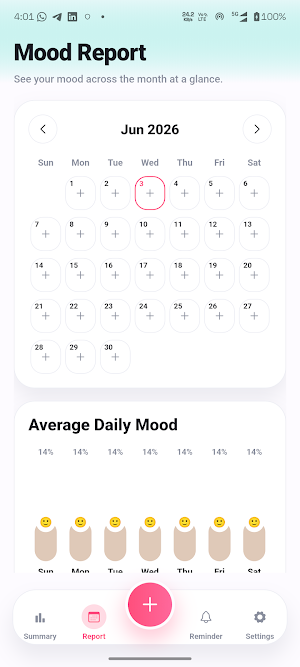 Mood Tracker Screenshot 2
