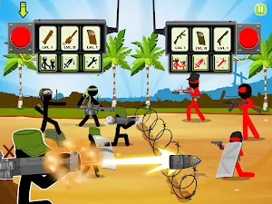 Stickman Army : Team Battle Screenshot 0