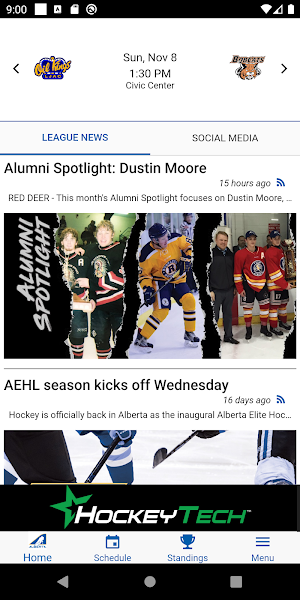 Hockey Alberta Screenshot 1