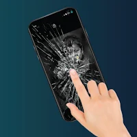 Broken Screen Prank Wallpaper