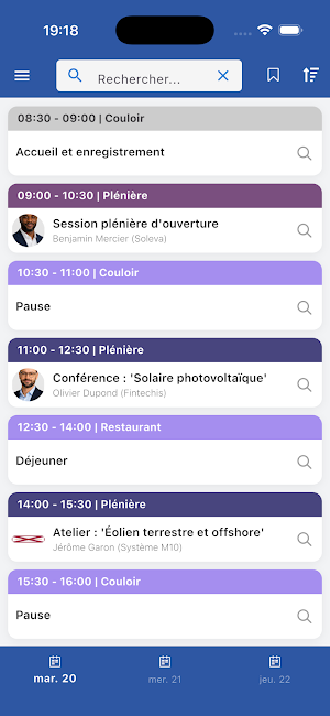 conflr app Screenshot 2