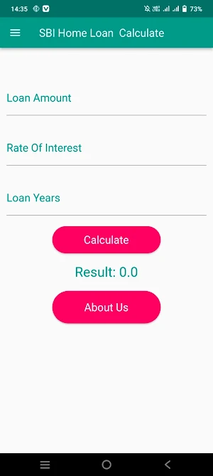 SBI Home Loan Calculator Screenshot 0