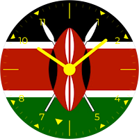 Kenya Analog Watch Face
