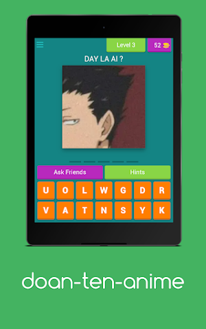 đố vui anime Screenshot 3