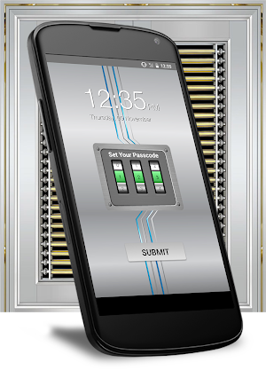 Steel Door Lock Screen Screenshot 2