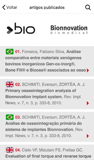 Bionnovation Screenshot 2