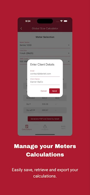 Daniel® Measurement Apps Screenshot 3