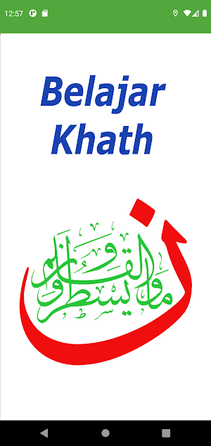 Belajar Khat - Kaligrafi Islam Screenshot 0