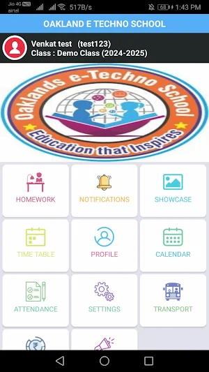 Oakland e techno school Screenshot 1