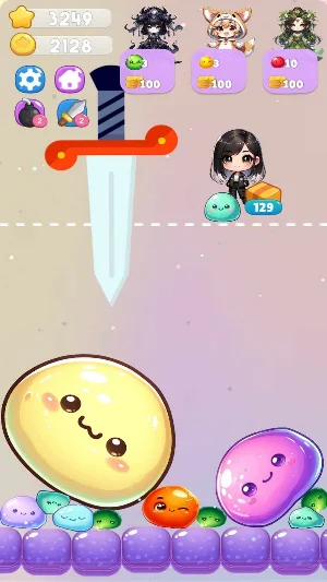 Slime Merge : Drop Puzzle Screenshot 3