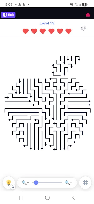 Arrow Puzzle: Tap Away Game Screenshot 0