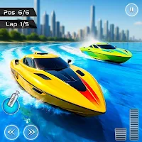 Jetski Boat Racing Water Games