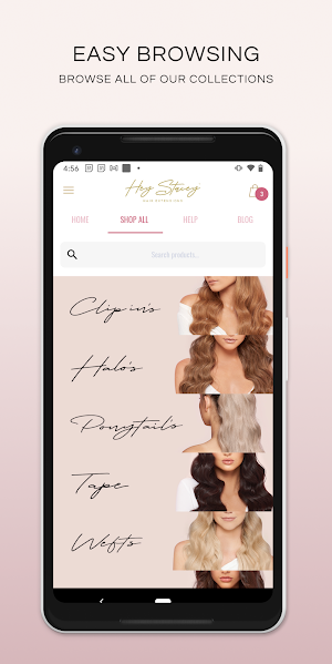 Hey Stacey Hair Extensions Screenshot 2