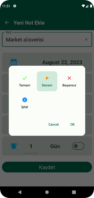 Yapılacaklar Screenshot 3