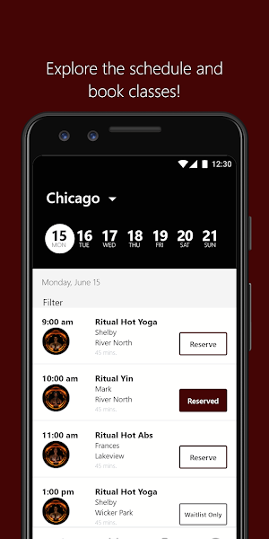 Ritual Hot Yoga Screenshot 2
