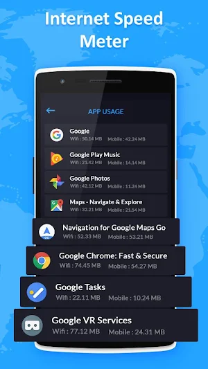 Internet Speed Test - Meter Screenshot 3