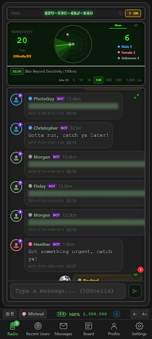 OurHertz – Chat & DM Worldwide Screenshot 0