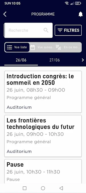 CardioSleep congrès 2025 Screenshot 2