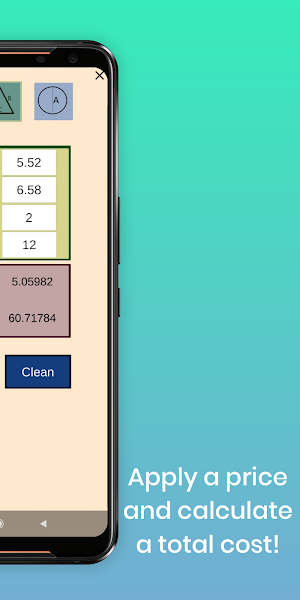 Square meters calculator - area calculator Screenshot 1