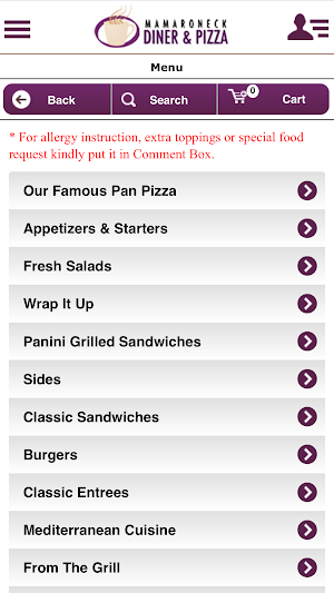 Mamaroneck Diner and Pizza Screenshot 3