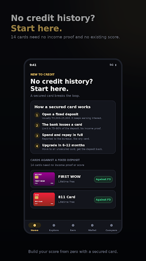 SwipeRight: Card Compare India Screenshot 3