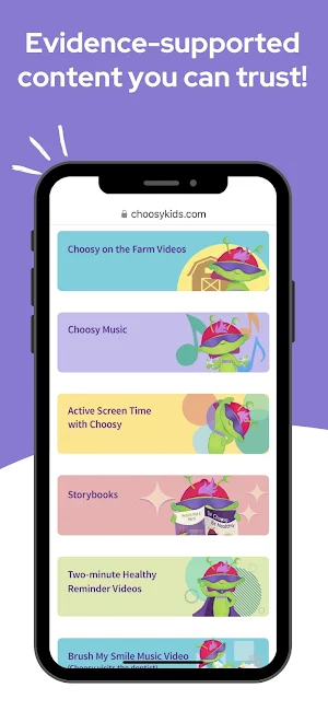 Choosy Kids Screenshot 0