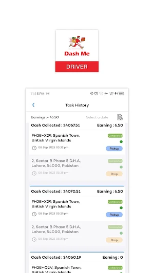 Dash Me: BVI's Food Driver Screenshot 1
