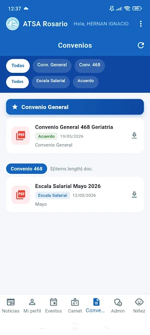 ATSA ROSARIO Screenshot 2