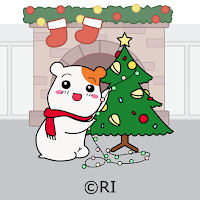 카카오톡 테마 - 에비츄_해피트리데코