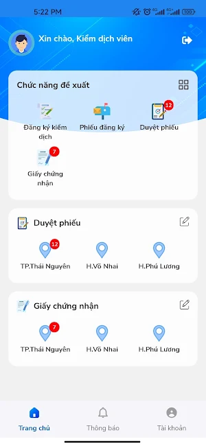 Kiểm Dịch Thái Nguyên Screenshot 1