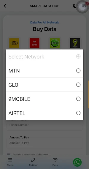 Smart Data : Mtn, Airtel, Glo Screenshot 3
