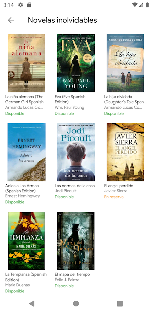 Biblio-e Instituto Cervantes Screenshot 0