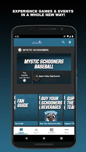 Mystic Schooners Baseball Screenshot 0