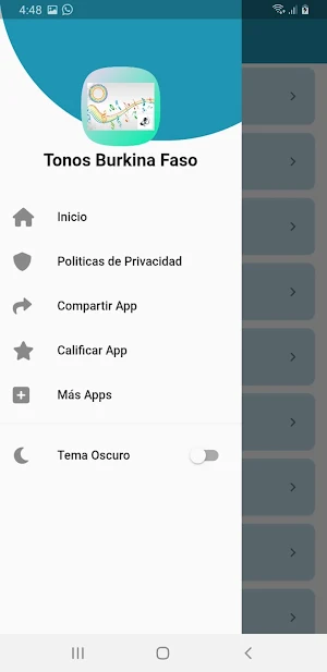 Burkina Faso Ringtones Screenshot 0
