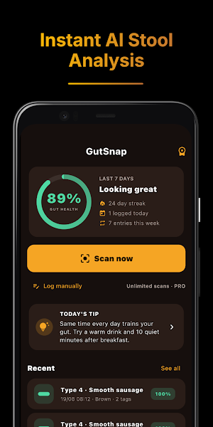 GutSnap: Gut Health Poop Log Screenshot 0