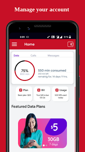 Infimobile beta Screenshot 1