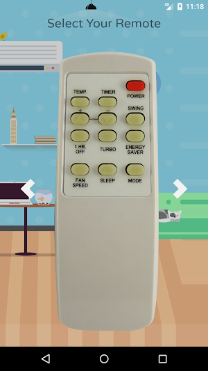 Remote Control For Carrier Air Conditioner Screenshot 1