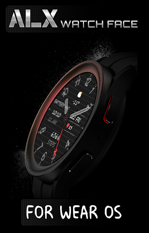 ALX01 Paint Watch Face Screenshot 1