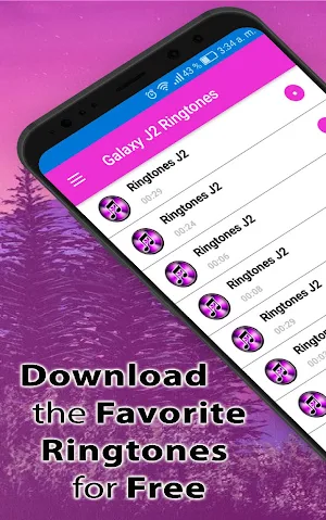 Galaxy J2 ringtone app Screenshot 0
