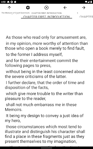 Book, The Memoirs of Count Gra Screenshot 3