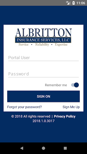 Albritton Insurance Online Screenshot 0