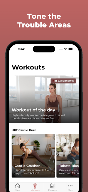 Busy Girl Workouts Screenshot 2