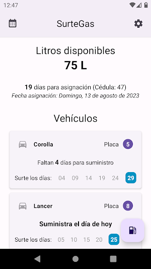 SurteGas Screenshot 0