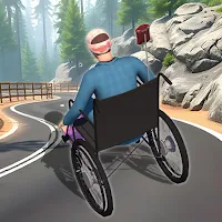 Wheelchair Race: Downhill Rush
