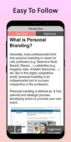 Easy Personal Branding Tutorial Screenshot 2