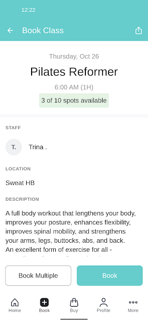 Sweat HB Screenshot 2