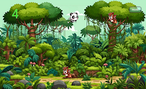 Panda Survival Sprint Game Screenshot 1