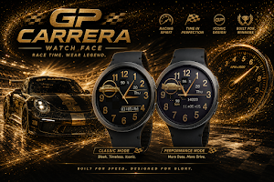 GP Carrera: Premium Watch Face Screenshot 0