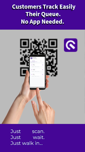 WaitLessQ Queue Management App Screenshot 1