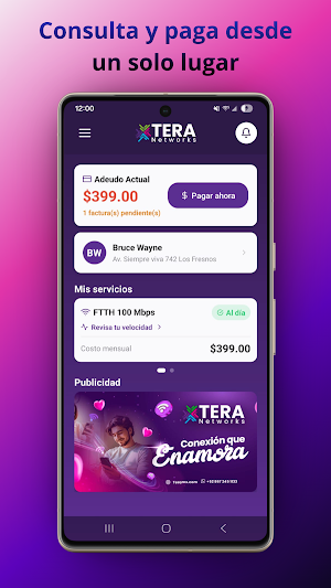 Tera App Screenshot 1